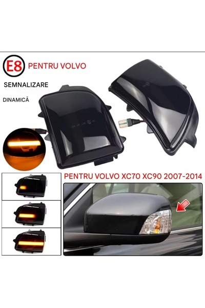 CerCip Set semnalizari dinamice oglinda VOLVO XC90, XC70, Lumina secventiala,...