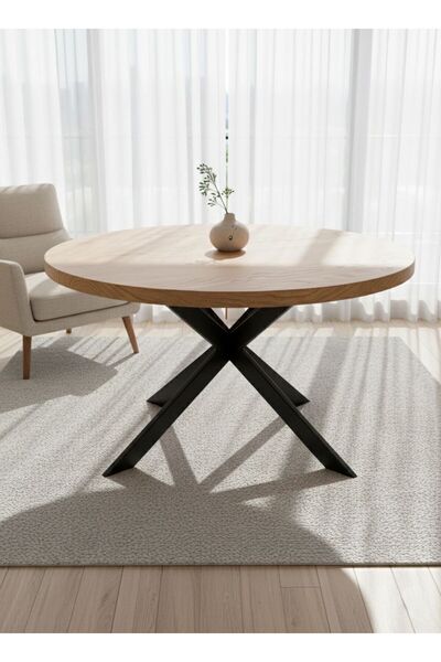 BERFİNO Metal Masa Ayağı – Siyah Masa Ayağı – Endüstriyel Orta Sehpa & Yemek ...