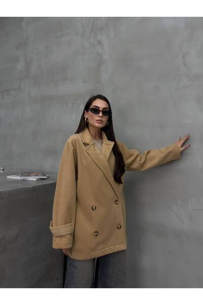 Rabona Fashion Noir Avenue Short Cashmere Coat