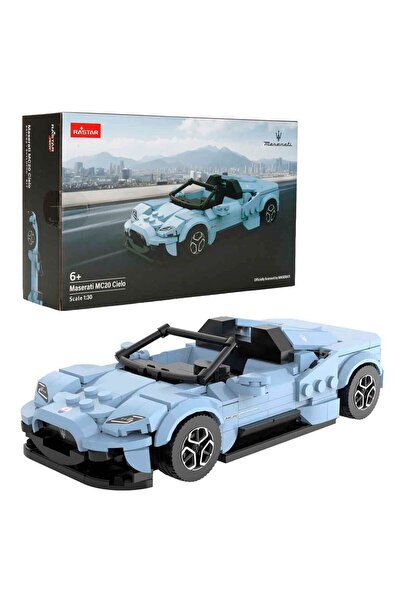 Rastar Bricks 1:30 Maserati MC20 Cielo Model Araba Yapım Seti 370 Parça