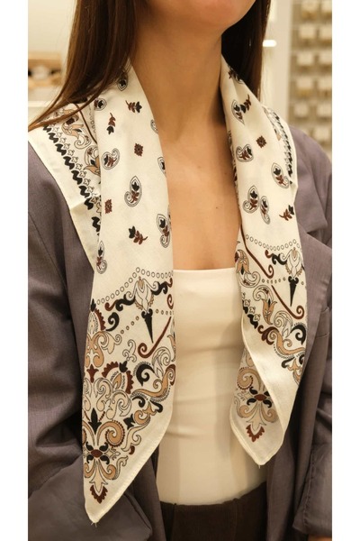 Jerie Ethnic Pattern Scarf 70X70Cm