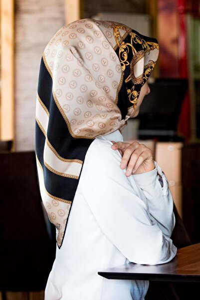 Vissona 12405 Eșarfă din twill bej