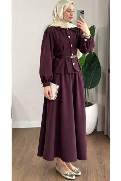 SİBELGİYİM ΣΕΤ ΠΟΥΚΑΜΙΣΟΥ ΚΑΙ ΦΟΥΣΤΑΣ ΜΕ ΛΕΠΤΟΜΕΡΕΙΑ ΖΩΝΗΣ