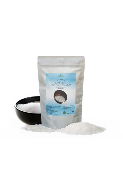 DinMunte Premium Non-Iodized Salt Without Anti-Caking Agent