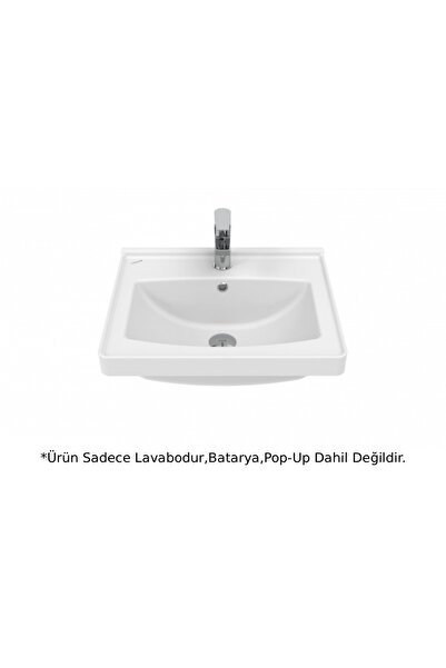 Creavit TF1555 Sera Etajerli Lavabo Beyaz 55cm
