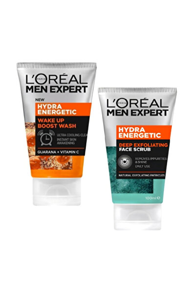 L'Oreal Paris Men Expert Men Expert Hydra Energetic Wake up Boost + Deep Peel...