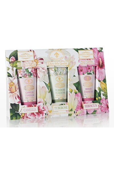 Saponificio Artigianale Fiorentino El Kremi 3 x 100 Ml - Camellia & Hibiscus ...