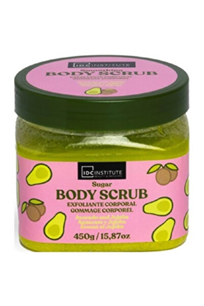 IDC Institute Exfoliant corporal cu avocado și jojoba 450g