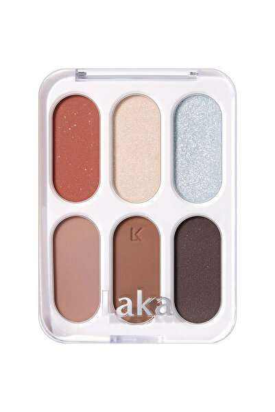Laka Forever6 Eye Palette Fard de pleoape paleta 01 Beginning 7 gr