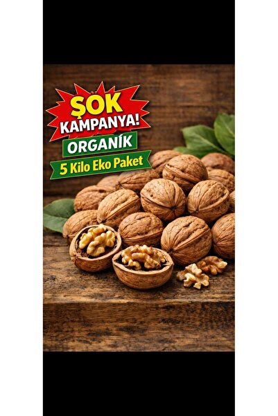 zernut Kabuklu Ceviz Organik Dağ Cevizi 5 Kilo
