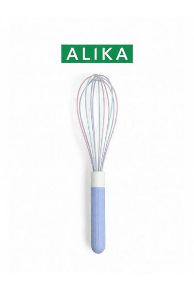 Alika Tekstil ve Ev Gereçleri Isıya Dayanıklı Renkli Silikon Çırpıcı