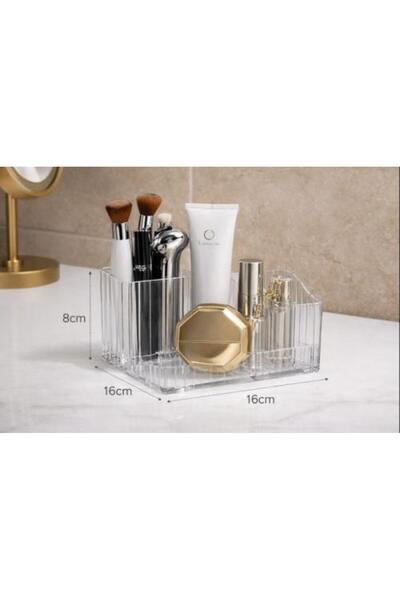 Generic Transparent Acrylic Makeup Organizer Multi-Height
