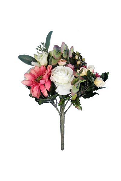 Goliat Elegancki Sztuczny Bukiet Róż i gerber 30 cm