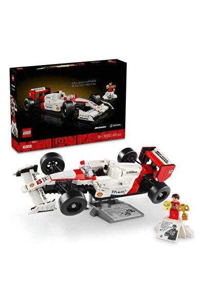LEGO أيقونات ماكلارين MP4/4 وآيرتون سينا ​​10330 - 693 قطعة