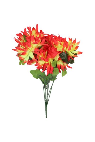 Goliat Bukiet 7 chryzantem strzępiastych 50 cm culoare pomarańczowy