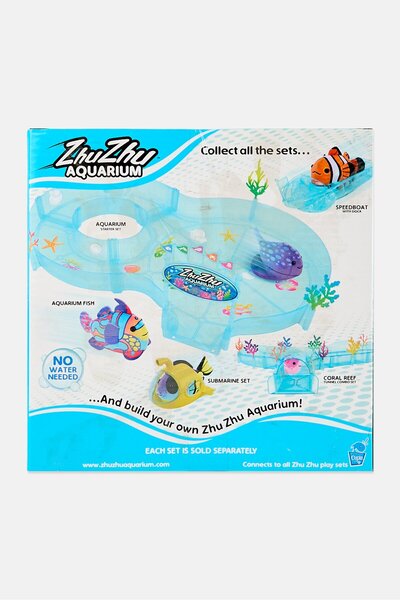 Zhu Zhu Aquarium Bubble Ball And Surfboard