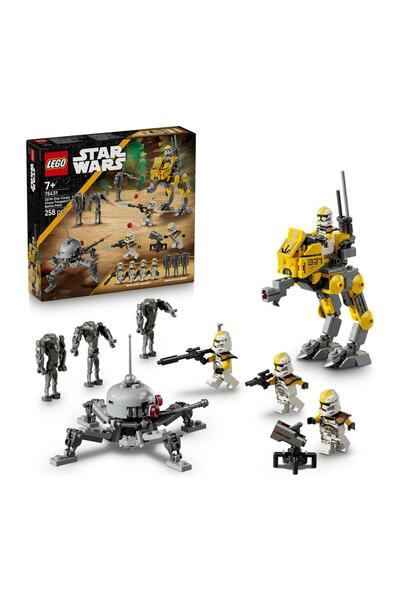 LEGO مجموعة هدايا جنود الاستنساخ من الفيلق النجمي 327 من حرب النجوم: انتقام ا...