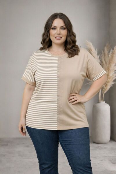 Vinola Plus Size Viscose Combed Fabric High Quality Comfortable Cut Bluz