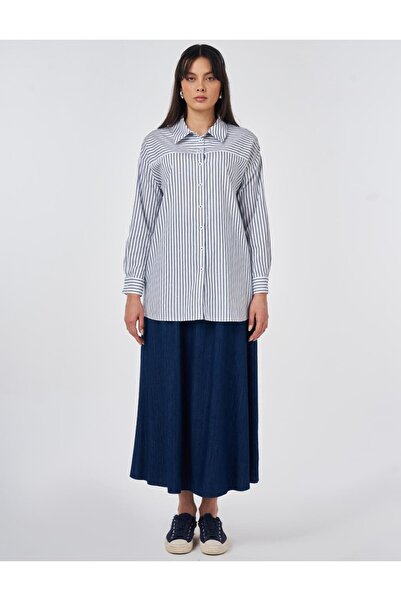 Kayra Hotfix Baskılı Pamuklu Gömlek 71014