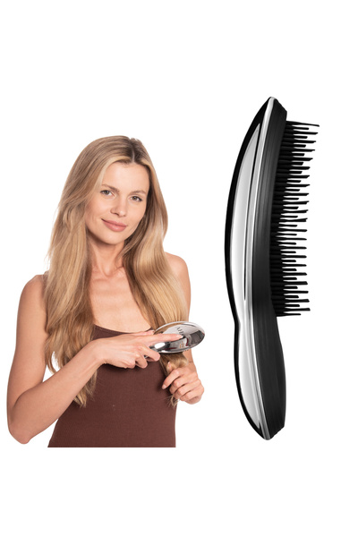 Other Hair Brush - Painless Detangling, Thin and Wet Hair, Flexible Plastic, ...