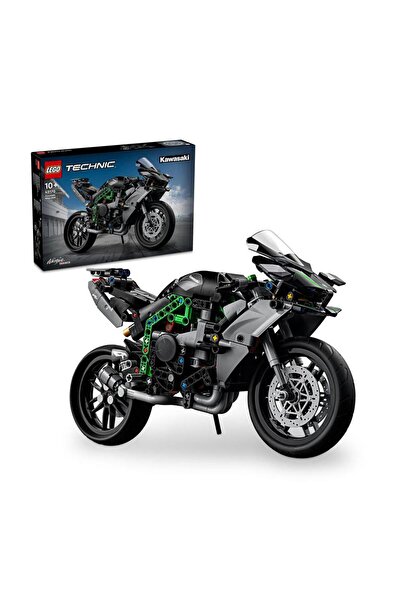 LEGO Technic Kawasaki Ninja H2R Motorcycle Building Kit 42170, 643 Pcs, Model...