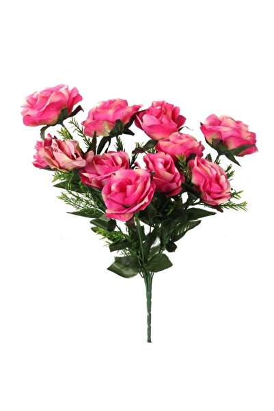 Goliat Różowy Bukiet z 12 Róż o Wysokości 50 cm