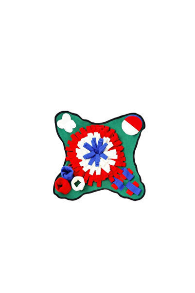 OEM Covor multifunctional pentru câini, 46x46cm, textil, multicolor