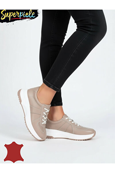 Collection2026 Women's casual shoes, Genuine Leather with Suede insert, thick...