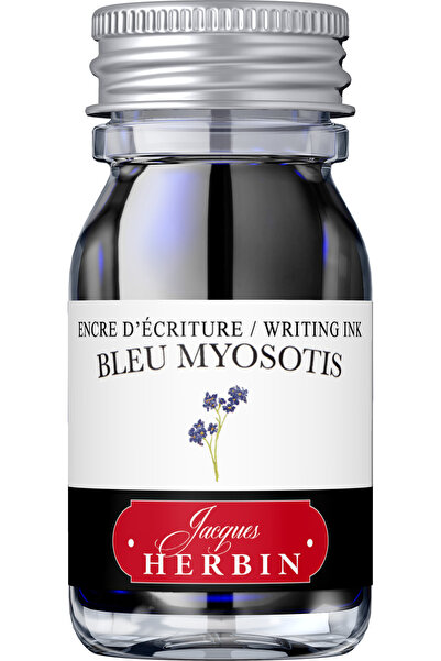 Jacques Herbin Sticlă de cerneală 10ml Bleu Myosotis