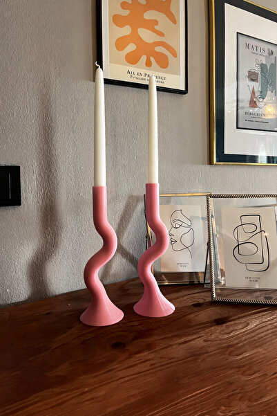 MEGY HOME 2'Lİ DALGALI ŞAMDAN