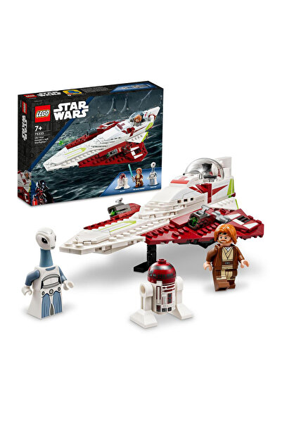 LEGO Star Wars Obi-Wan Kenobi’s Jedi Starfighter 75333 Kit - 282 Piece Buildi...