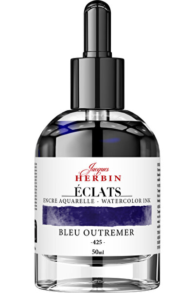 Jacques Herbin Sticlă de cerneală 50ml Bleu Outremer
