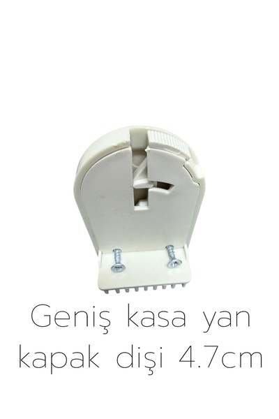 Şahinsoy perde Zebra & Roller Blind Side Cover Female 4.7cm Wide