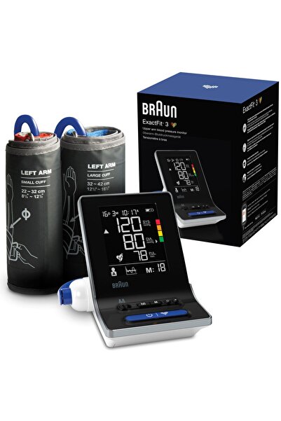 Braun Tensiometru de brat ExactFit 3- Taxa verde 0.75 lei si taxa bat 0.18 le...