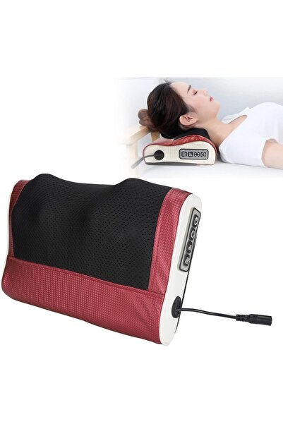 Coverzone Isıtmalı Şarjlı Boyun Masaj Aleti U Şekilli Yoğurmalı Titreşimli Ka...