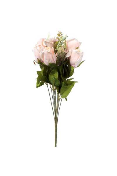 Goliat Bukiet 11 Pudrowo-Kremowych Róż o Wysokości 54 cm