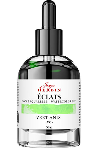 Jacques Herbin Sticlă de cerneală 50ml Vert Anis