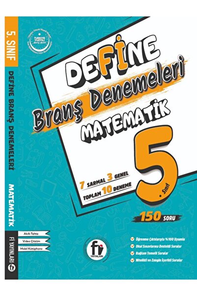 Fi Yayınları 5. Sınıf Define Matematik Branş Denemeleri