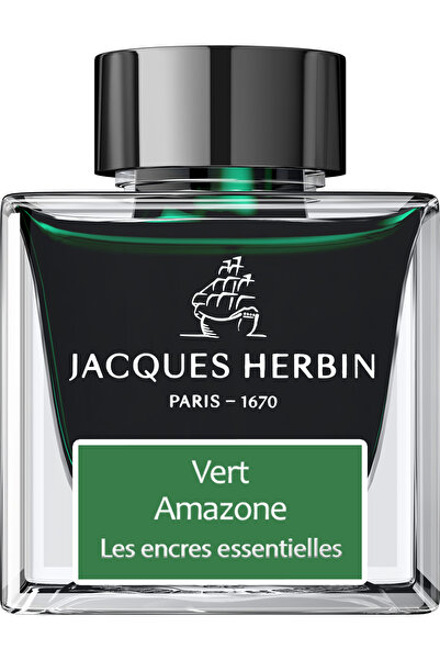 Jacques Herbin Sticlă de cerneală 50ml Vert Amazone