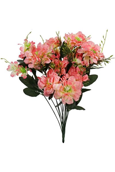 Goliat BUKIET 14 SZTUCZNYCH ANEMONÓW W KOLORZE ŁOSOSIOWYM O WYSOKOŚCI 48CM