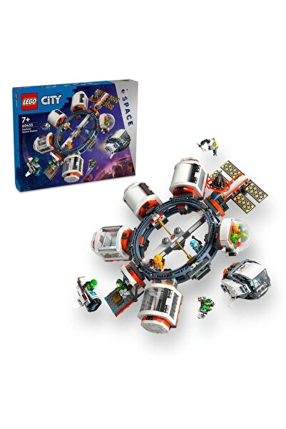 LEGO City Modular Space Station 60433 - Buildable Toy for Kids, 1097 Pcs Spac...