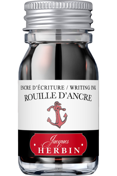 Jacques Herbin Flacon de cerneală 10ml Rouille d'Ancre