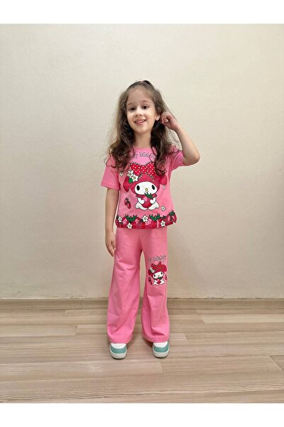 ARBİ kids Set pentru fete My Melody, supradimensionat, cu mâneci scurte, din ...