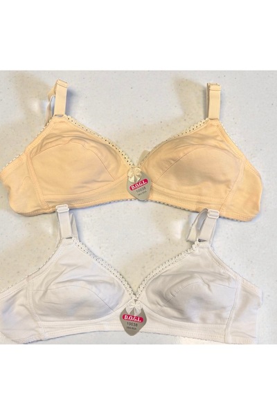 D.O.G.L. Children's Training Bra with Pads, Pack of 2