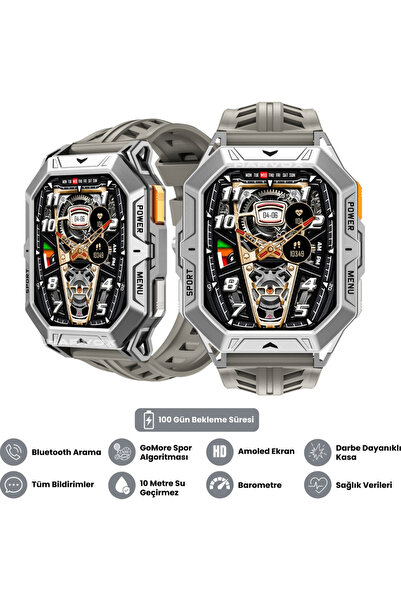 Bagajon Harvox Watch X1 Pro Akıllı Saat – iPhone & Android Uyumlu, Sağlık & S...