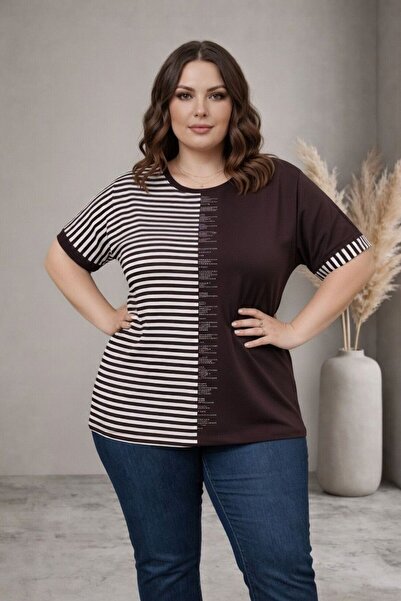 Vinola Plus Size Viscose Combed Fabric High Quality Comfortable Cut Bluz