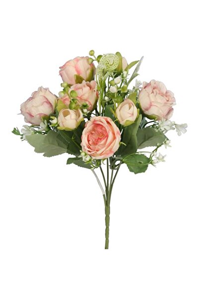 Goliat BUKIET 5 GAŁĄZEK Z DROBNYMI PIWONIAMI KOLOR RÓŻOWY