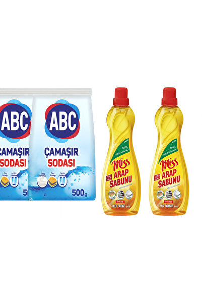 Horon Çay SODA MATİK 2X500 GR + MİSS ARAP SABUNU 2X 1 LT