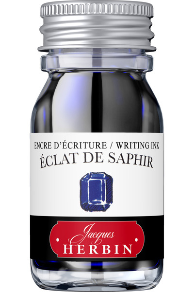 Jacques Herbin Sticlă de cerneală 10ml Eclat de Saphir