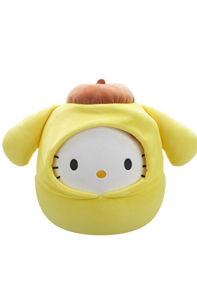 SQUISHMALLOW Plush toy 20 cm, Hello Kitty in Pompompurin costume, Squ...